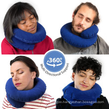 Inflatable Durable Chin Supporting Travel Pillow for Support Head Neck and Chin